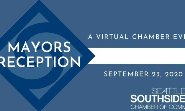REMINDER: Seattle Southside Chamber’s Mayors Reception is Wednesday