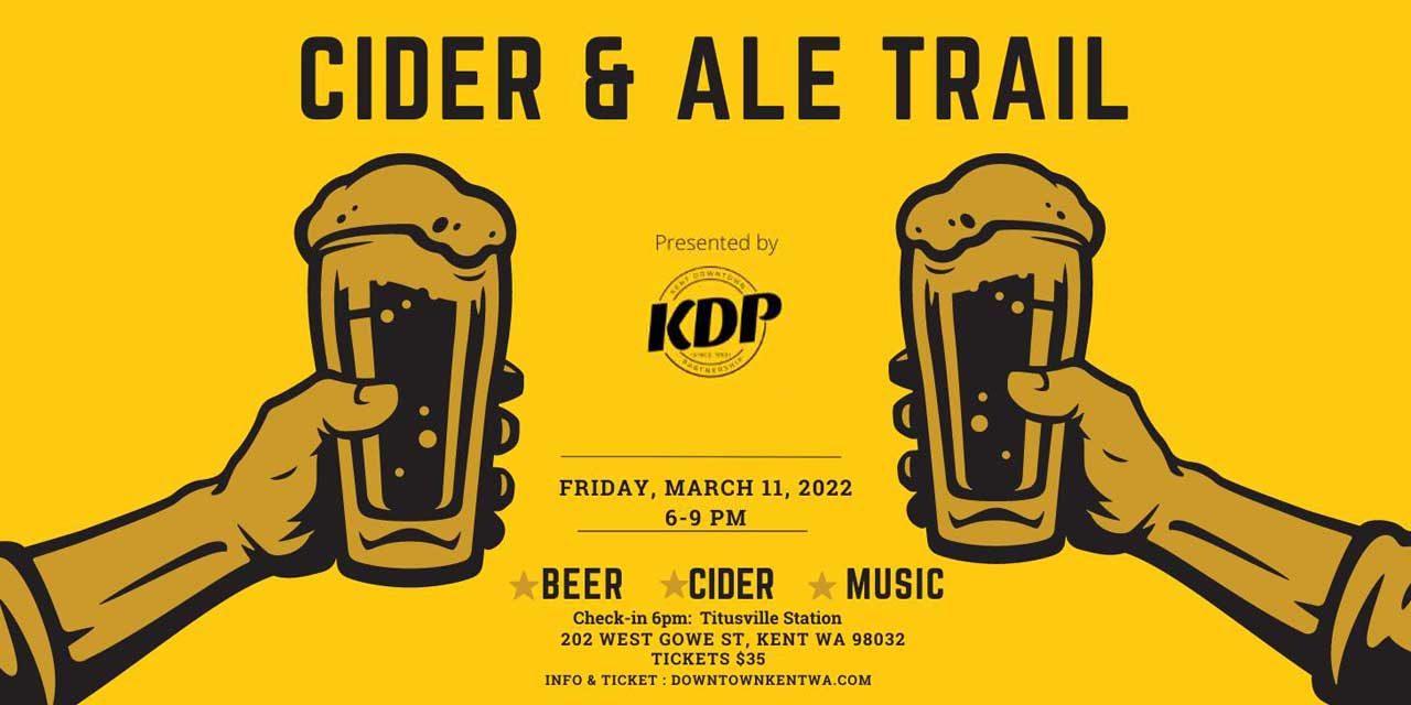 ‘Cider & Ale Trail’ will be held in downtown Kent on Friday, Mar. 11