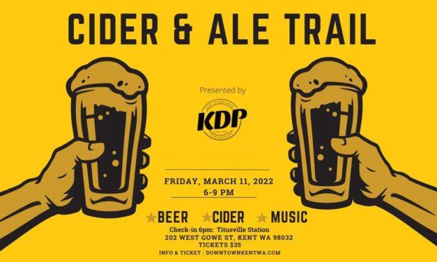 ‘Cider & Ale Trail’ will be held in downtown Kent on Friday, Mar. 11