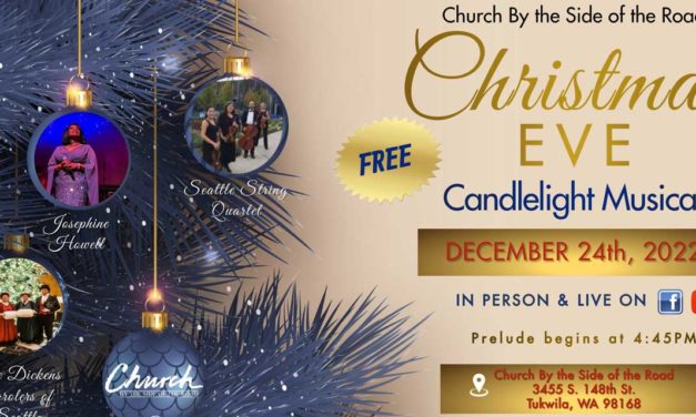 Church By the Side of the Road holding Christmas Eve Candlelight Musical Service