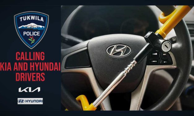 Tukwila Police issuing free steering wheel locks to Hyundai & Kia owners