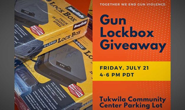Tukwila Police giving away free gun lock boxes on Friday, July 21