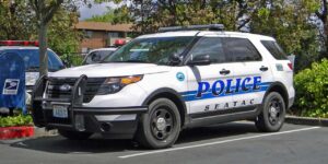 SeaTac Police SUV