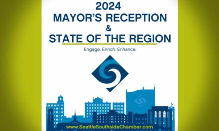 REMINDER: Seattle Southside Chamber’s annual Mayors’ Reception is this Wednesday, Sept. 25