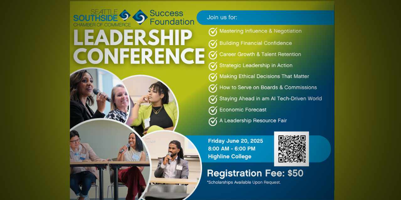 Southside Leadership Conference returns to Highline College on Friday, June 20