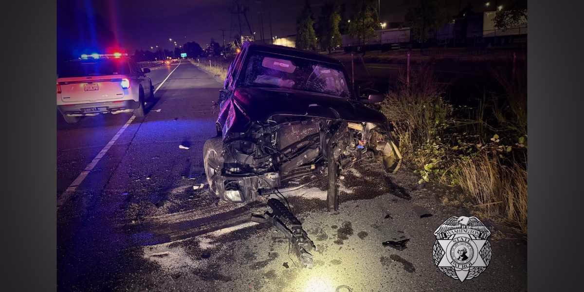 Pickup driver arrested for DUI after crash with semi on SR 99 near Tukwila