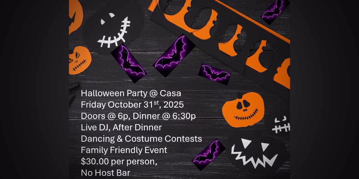 Have a ‘spaventoso’ good time at Casa Italiana’s Halloween Party on Friday, Oct. 31