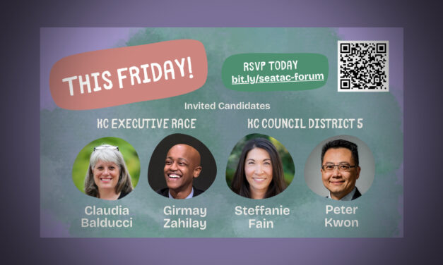 Candidates for King County Executive, Council to appear at forum at Highline College this Friday, Oct. 24