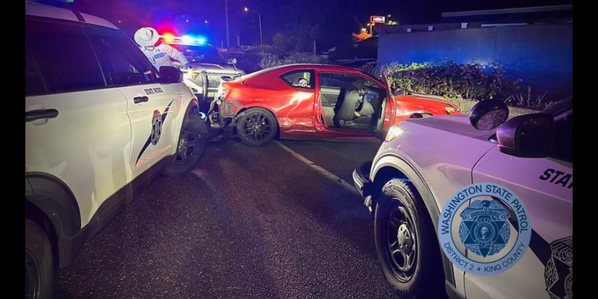 Driver arrested for DUI after WSP chase from Federal Way to Tukwila