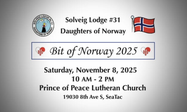 ‘Bit of Norway’ returns this Saturday, Nov. 8 with Nordic bazaar and bakery