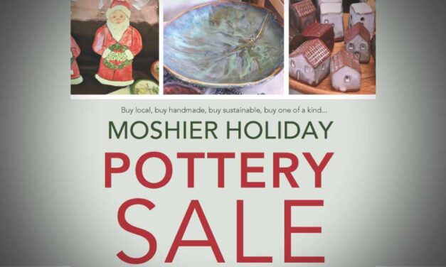 Buy local, buy handmade at Moshier Holiday Pottery Sale on Saturday, Dec. 6