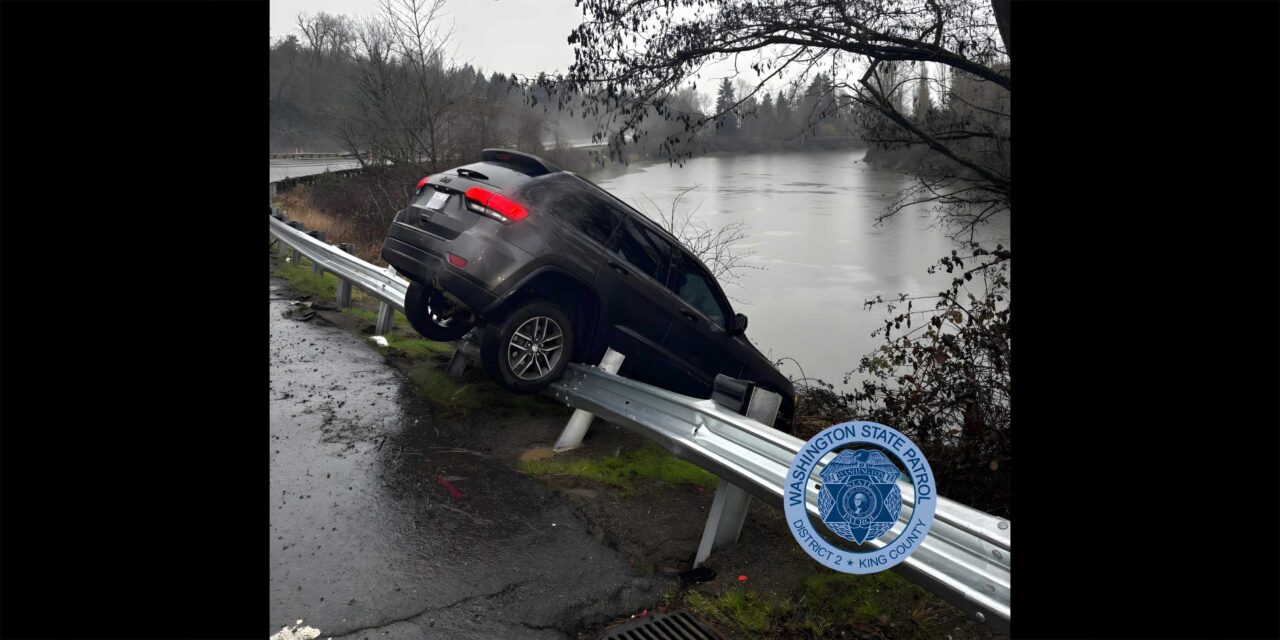 Driver escapes injury after missing SR 599 ramp to Tukwila International Boulevard