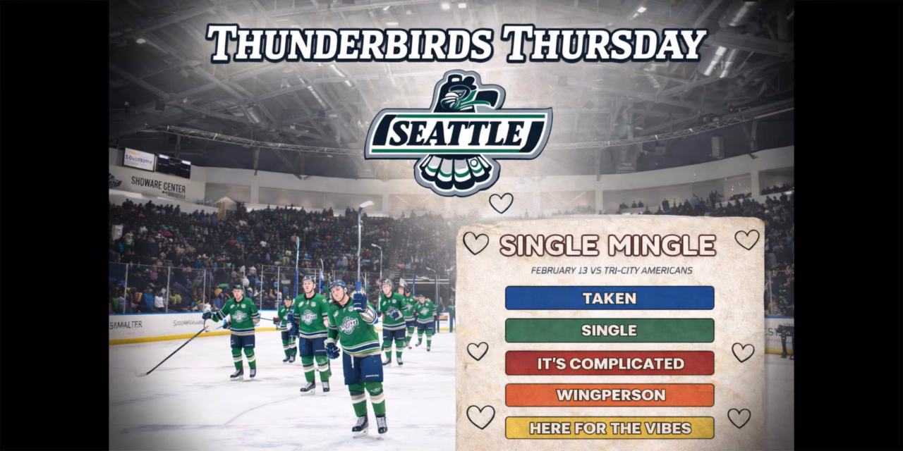 Thunderbirds Thursday: ‘Single Mingle’ brings fun, social twist to ShoWare Center this Friday night