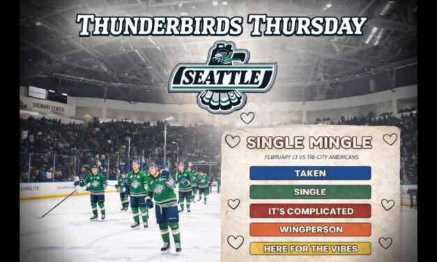 Thunderbirds Thursday: ‘Single Mingle’ brings fun, social twist to ShoWare Center this Friday night