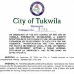 Tukwila City Council adopts emergency six month moratorium on new detention facilities