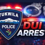 Tukwila suspect booked for DUI, assault after allegedly biting officer during arrest