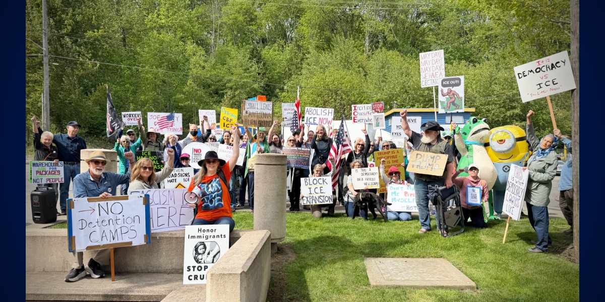 More than 100 rally Friday in Tukwila calling for ICE to leave local communities