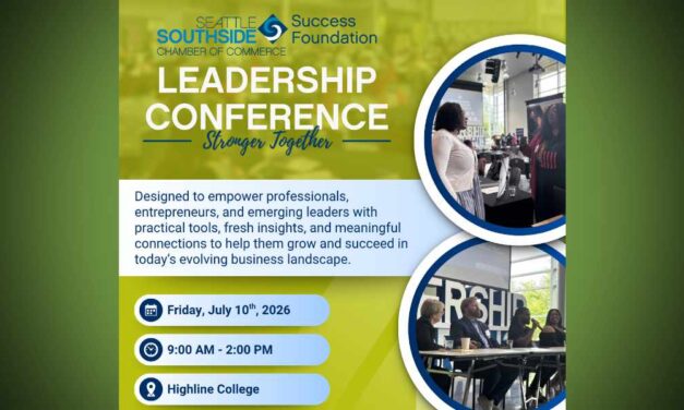 Seattle Southside Chamber seeking sponsors for Southside Leadership Conference on Friday, July 10