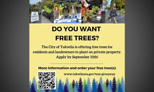 City of Tukwila opens applications for annual free Tree Giveaway program
