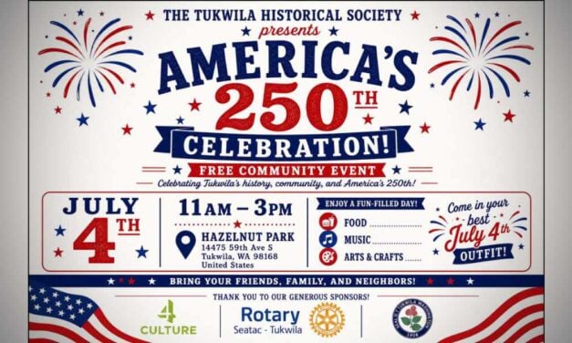 Tukwila Historical Society to host free July 4 celebration at Hazelnut Park