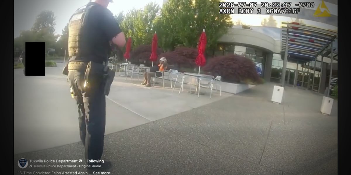 VIDEO: Tukwila Police recover more than $100,000 in stolen property, arrest repeat felony suspect