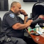 Tukwila Police officer cares for infant after mother’s shoplifting arrest