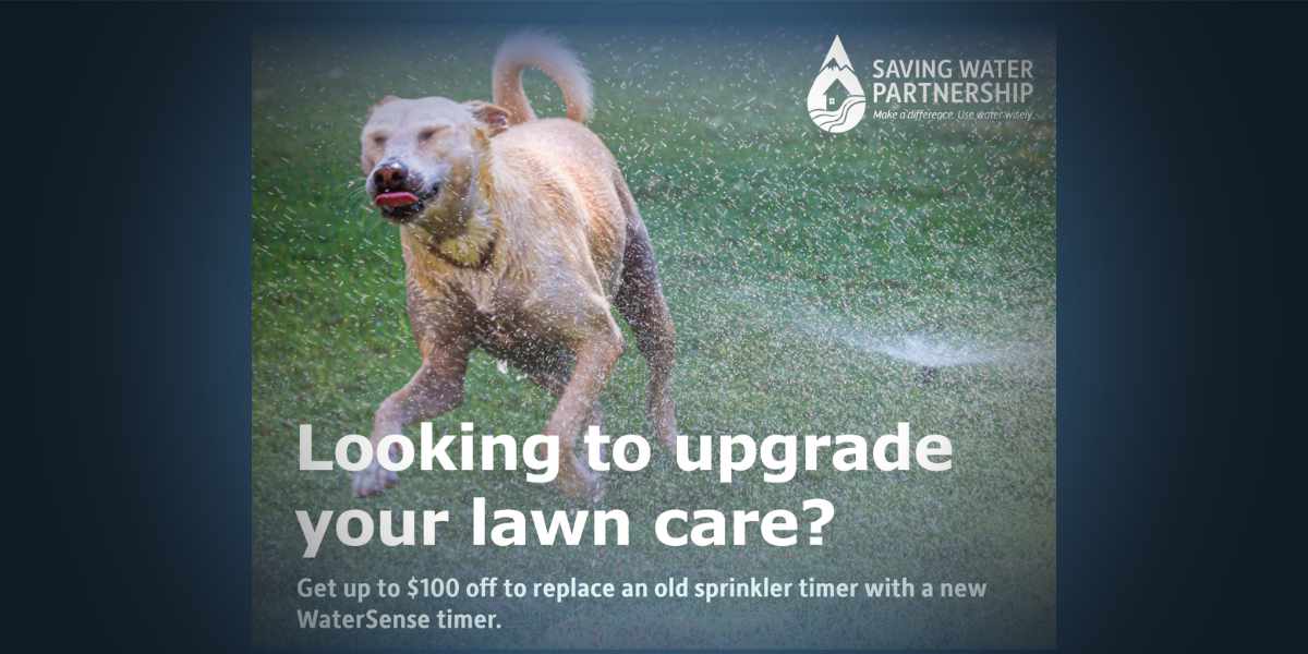 Time to upgrade your sprinkler timer? Consider replacing it with a WaterSense timer!