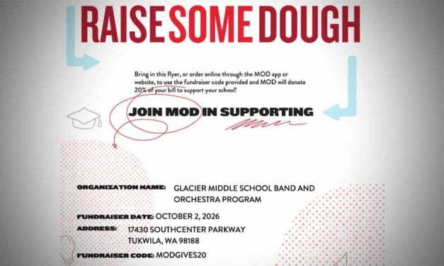 Glacier Middle School musicians plan Oct. 2 fundraiser in Tukwila