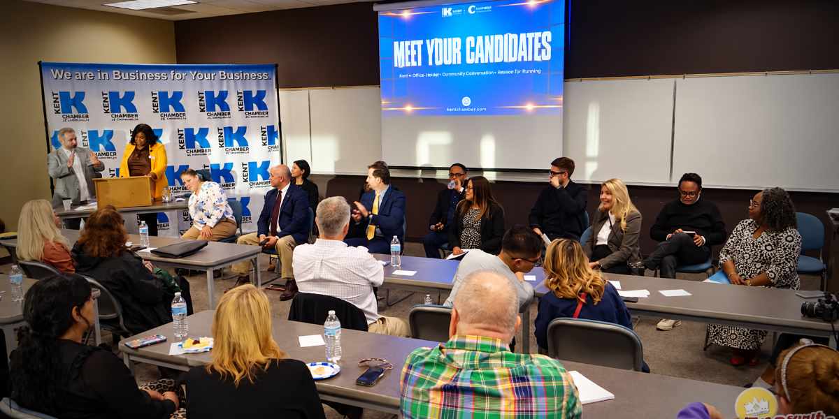 VIDEO: Hear from local candidates as they discuss safety, homelessness, state spending and more at joint chamber showcase